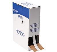 Brady M61C-240-498 BMP61 BMP71 Étiquette repositionnable en vinyle Finition semi-brillante Largeur 0,6 cm Longueur 76,2 cm Blanc