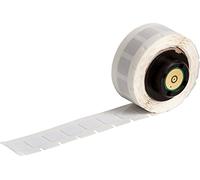 Brady PTL-3-727 Lot de 500 étiquettes en polyamide haute température Blanc 9,530 x 9,530 mm