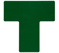 Brady ToughStripe Lot de 20 rubans adhésifs non abrasifs en forme de T, 25,4 cm de long, 10,2 cm de large, vert
