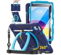 BRAECN Coque Ipad 10eme(a16) Generation 11 Pouces 2025, Coque Ipad 10eme Generation 10.9 Pouces 2022 Antichoc Robuste avec Protection D'écran, Support Rotatif à 360°, Porte-Crayon