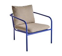 Brafab Bendt fauteuil lounge Teddy beige-indigo blue