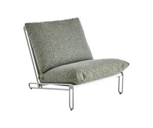Brafab Blixt fauteuil lounge Light grey-teddy verde