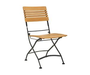 Brafab Chaise à manger Brewer Noir-teck
