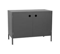 Brafab Meuble bas de cuisine extérieure Kelia Anthracite. 121x91x64 cm