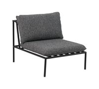 Brafab Module de canapé Collier Noir-teddy ant. élément central