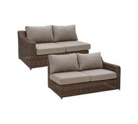 Brafab Module de canapé Glendon Dark Brown-soft moose