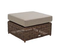 Brafab Ottoman Glendon Dark Brown-soft moose