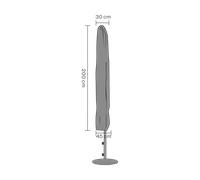 Brafab Protection de meuble Brafab parasol Noir 200 cm