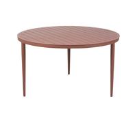 Brafab Table à manger Bigby Zin Red. Ø130 cm