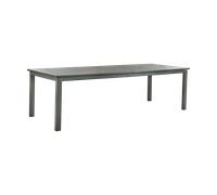 Brafab Table à manger extensible Lomma Anthracite XL 260-380 cm