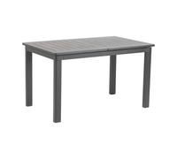 Brafab Table à manger Lomma Anthracite. 132x80x80 cm