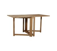 Brafab Table à rallonges Turin 70x74 cm Nature