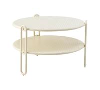 Brafab Table basse Blixt Pearl white. Ø65 cm