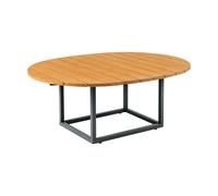 Brafab Table basse Olive Anthracite-bambou. 110x80 cm