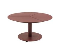Brafab Table basse Peace Zin red. Ø80x46 cm