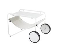 Brafab Table d'appoint Poul Table White-off white. 72x44 cm