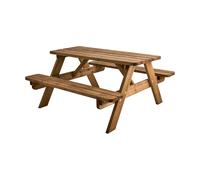 Brafab Table de jardin pour enfants Resmo Pin à l’huile