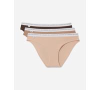 Braga Lacoste Sous Vetement beige marron blanc (3 unités) - M