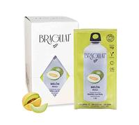 BRAGULAT | Jus de fruits concentré | Boissons instantanées et boissons gazeuses | Sans sucre et vitamine C | Eau aromatisée au melon | 15 enveloppes
