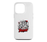 Brahma Dieu Hindou Créateur Cosmique à Trois têtes Coque pour iPhone 13 Pro