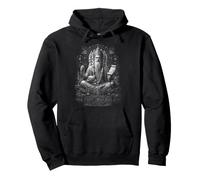 Brahma Mandala Cosmique créateur Hindou à Quatre Faces Sweat à Capuche