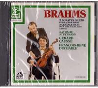 Brahms 2 Sonates Op. 120 , 2 Gesänge Op. 91 - Stutzmann. Causse, Duchable