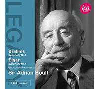 Brahms 3-Elgar: Symphony No. 1