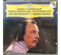 Brahms: 4 Ballade Op.10 Schubert: Sonate Pour Piano En La Mineur D. 537