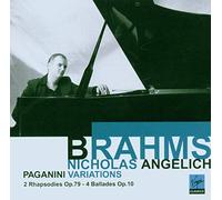 Brahms: 4 Ballades Op.10 - 2 Rhapsodies Op.79 - Variations Sur Un Thème De Paganini
