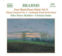 Brahms – Musique pour piano à 4 mains Vol. 9 – NAXOS