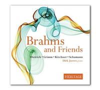Brahms and Friends. Œuvres pour Piano. Joeres