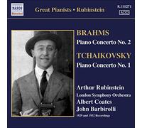 Brahms, Tchaikovski – Concertos pour piano n°2 & n°1 – NAXOS