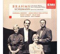 Brahms - Brahms - Liebeslieder-Walzer · Schumann - Spanische Liebeslider / Bonney · von Otter · Streit · Bär · Deutsch · Forsberg