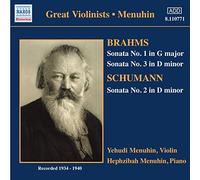 Brahms et Schumann – Sonates pour violon et piano – NAXOS