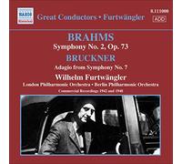 Brahms - Brahms : Symphonie N°2 - Bruckner : Symphonie N°7 (Adagio)