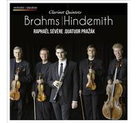 Brahms: Clarinet Quintet; Hindemith: Clarinet Quintet by Prazak Quartet NEUF