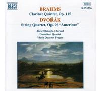 A. Dvorak – Quintette pour clarinette / Quatuor à cordes – CD – NAXOS