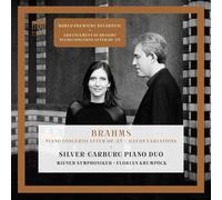 BRAHMS:CONCERTO FOR PIANO FOUR HANDS - SILVER-GARBURG PIANO DUO CD NEUF