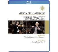 Brahms : Concerto Pour Violon. Nielsen : Symphony No. 5. Kavakos, Blomstedt. - Blu-Ray