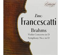 Brahms : Concerto pour Violon-Symphonie n° 2. Francescatti, Ormandy. [Import]