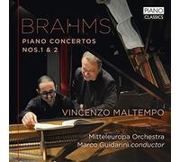 Johannes Brahms, Maltempo, Guidarini – Concertos pour piano n° 1 et 2 – CD – Edel