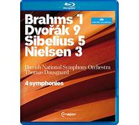 Brahms, Dvorak, Sibelius, Nielsen : Symphonies. Dausgaard.