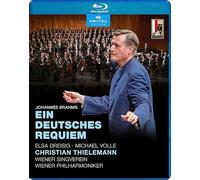 ブラームス：ドイツ・レクイエム / クリスティアン・ティーレマン、ウィーン・フィルハーモニー管弦楽団 (Brahms : Ein Deutsches Requiem / Thielemann, Wiener Philharmoniker) [Blu-ray] [Import] [日本語帯・解説付] [Live]