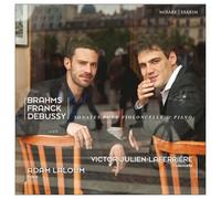 Brahms, Franck, Debussy – Sonates pour violoncelle et piano – CD