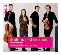 Brahms & Gernsheim – Volume 3 – CD – Audax
