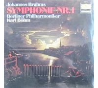 Brahms - Herbert von Karajan, Berliner Philharmoniker - Symphonie Nr. 1 C-Moll Op. 68 [Vinyl LP record] [Schallplatte]