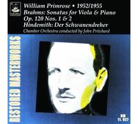 Brahms/Hindemith : William Primrose 1952-1955