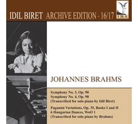 Brahms / Idil Biret - Idil Biret Archive Edition 16 & 17-Johannes Brahms [New CD