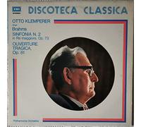 Brahms - II. Sinfonie - Tragische Ouvertüre op.81 (Klemperer) [Vinyl] Brahms