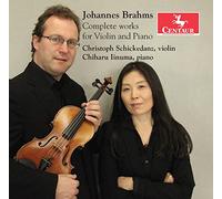 Brahms : Intégrale de l'uvre pour Violon et Piano. Schickedanz, Iinuma. [Import]